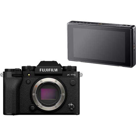 Fujifilm X-T5 Siyah + Godox GM55 Monitör Kit