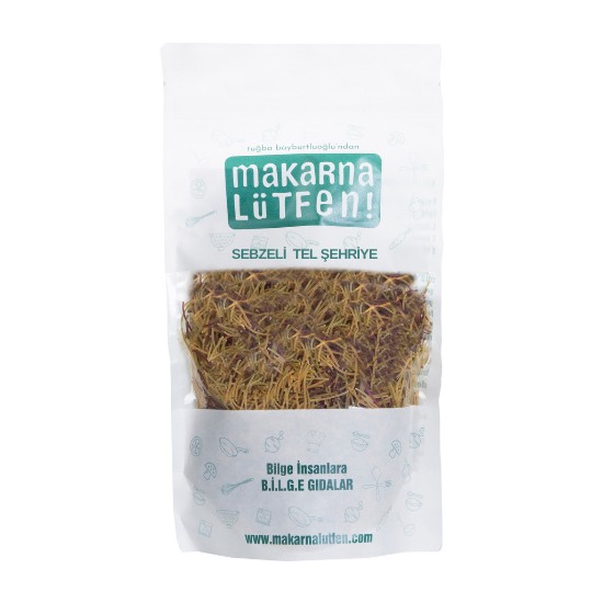 Makarna Lütfen Sebzeli Tel Şehriye 250 gr