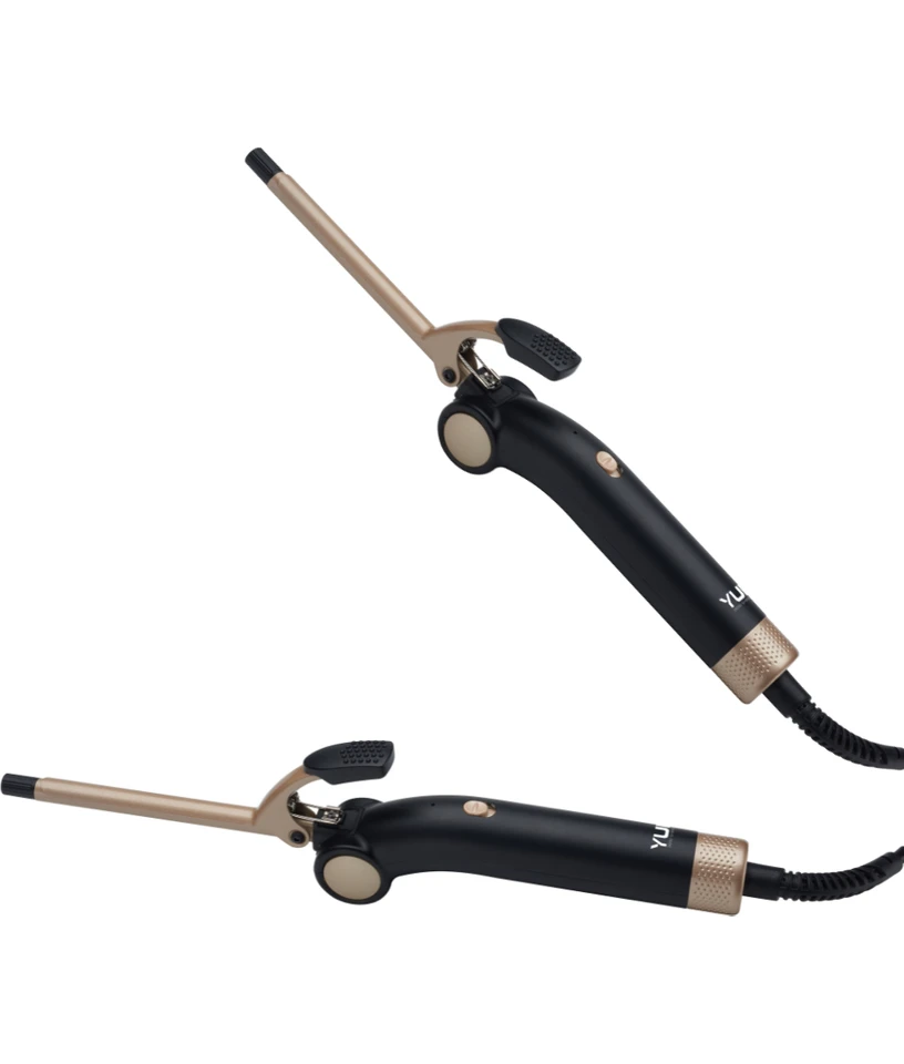 Resim Yui KB308 Seramik Plaka Afro Dalga 13MM Katlanabilir Saç Şekillendirici Maşa(Yui Türkiye Garantili) 