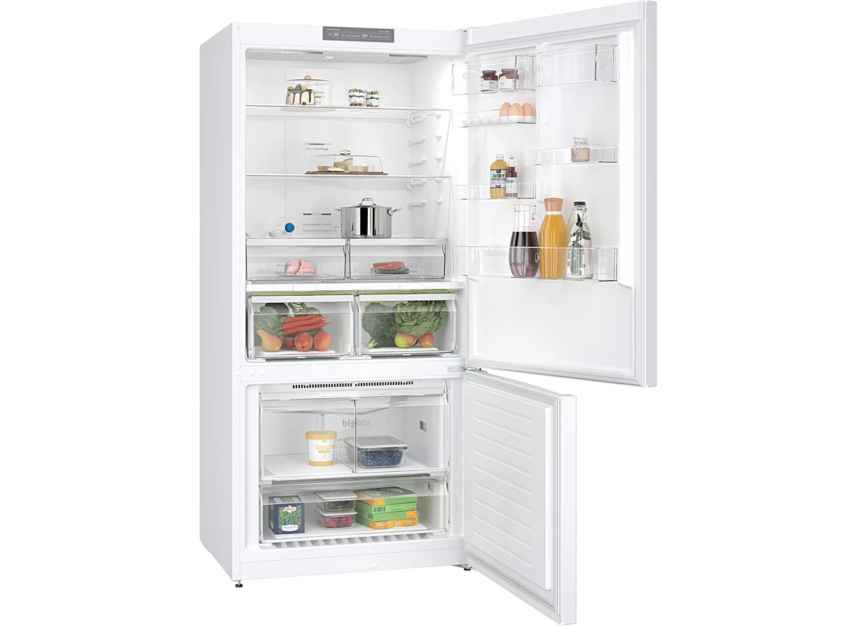 Resim Profilo BD3086WEVN E Enerji Sınıfı 631 Lt Nofrost Alttan Donduruculu Buzdolabı 