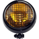 6 "siyah Motosiklet Far Sarı Lens Harley Chopper Bobber Siyah Sarı (Yurt Dışından)