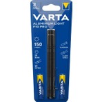 Varta Aluminyum Light F10 Pro LED Fener 150 Lumen 25 Saat Aydınlatma Süresi Siyah Renk