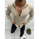 En Moda Enmoda Erkek Slimfit Pamuklu Kışlık Uzun Kollu Gömlek