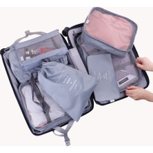 Shun Shop Seyahat Çantası Seti Kalınlaştırılmış Dimi Giysileri Alt Depolama Çantası (Yurt Dışından)