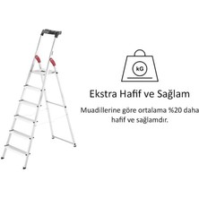 Hailo 8160-607 L60 Merdiven 6 Basamaklı