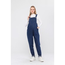 Lyn Mama Johana Kot Salopet - Mavi