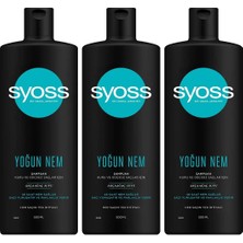 Syoss Yoğun Nem Şampuanı 3 X 500 Ml