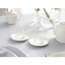 English Home Torino Porselen Çay Tabağı 12 cm Silver