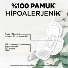 Kotex Natural Hijyenik Ped Pamuk Normal 20'Li