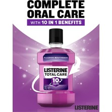 Listerine Total Care 10ın1 Gargara 1lt, Ağız Kokusu Ve Diş Koruyucu Tabakası Için 10 Fayda