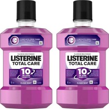 Listerine Total Care 10ın1 Gargara 1lt, Ağız Kokusu Ve Diş Koruyucu Tabakası Için 10 Fayda 2 Adet