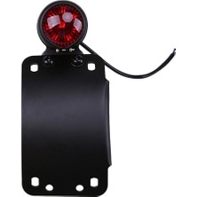 Strade Store Harley Tip 3 Için Kavisli Dikey Monte Plaka Braketi Arka Ilight (Yurt Dışından)