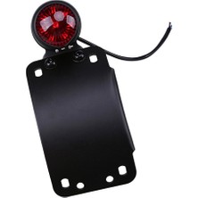 Strade Store Harley Tip 3 Için Kavisli Dikey Monte Plaka Braketi Arka Ilight (Yurt Dışından)