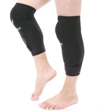 Strade Store Spor Bacak Diz Patella Destek Brace Wrap Koruyucu Pad Slave Siyah (Yurt Dışından)