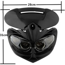 Strade Store Motosiklet Lambası Streetfighter Far LED Maske Kafası Işık Fairing (Yurt Dışından)