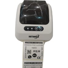 Hitmax HT1300 Barkod Yazıcı - Etiket Yazıcı Maksimum etiket genişliği 80mm dir.