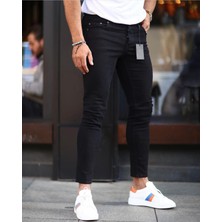 Carisma81 Skinnyfit Siyah Dar Paça Pantolon
