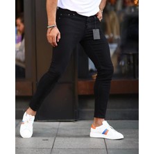 Carisma81 Skinnyfit Siyah Dar Paça Pantolon