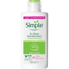 Simple Kind To Skin Su Bazlı Nemlendirici 12 Saate Kadar Etklili Hassas Ciltler İçin 125 ml