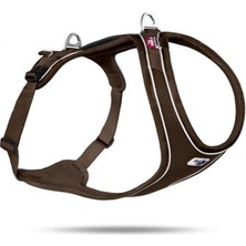Curli Belka Comfort Harness Köpek Göğüs Tasması Kahverengi Xl 76-82X52 cm