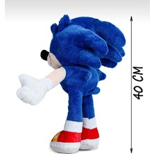 Top Rock Store Sonic Peluş Oyuncak Büyük Boy 40 cm