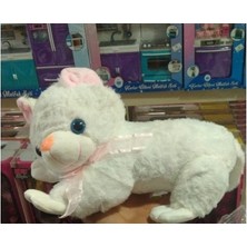 Top Rock Store Miyavlayan Sesli Kedi Peluş 35 cm