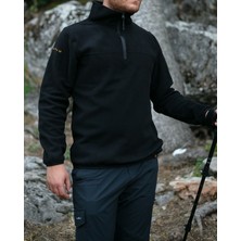 Siyah Polar Sweatshirt