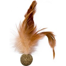 Eastland Tüylü Kedi Topu Oyuncağı 3.5 m Catnipli Eğlenceli Tasarım ve Uzun Ömürlü Kullanım