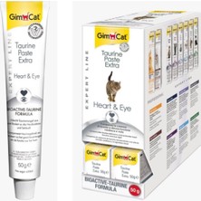 Gimcat Kedi Macunu Taurin Paste Extra 50 gr Kalp ve Göz Sağlığı İçin Lezzetli Ödül