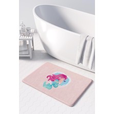 Monnhein  Mikrofiber Banyo Paspası, Kaymaz Taban, Makinede Yıkanabilir, Banyo Halısı (50X80)
