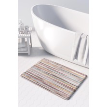 Monnhein  Mikrofiber Banyo Paspası, Kaymaz Taban, Makinede Yıkanabilir, Banyo Halısı (50X80)