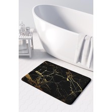 Monnhein  Mikrofiber Banyo Paspası, Kaymaz Taban, Makinede Yıkanabilir, Banyo Halısı (50X80)