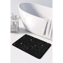 Monnhein  Mikrofiber Banyo Paspası, Kaymaz Taban, Makinede Yıkanabilir, Banyo Halısı (50X80)