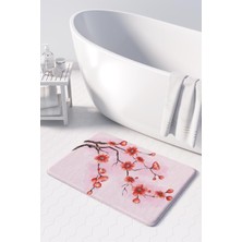 Monnhein  Mikrofiber Banyo Paspası, Kaymaz Taban, Makinede Yıkanabilir, Banyo Halısı (50X80)