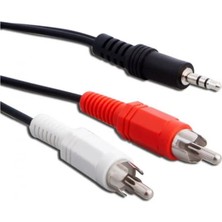 S-Link S Link SL-872 1.5 Metre 3.5 mm 2 Rca Ses Kablosu