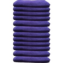 Mira Home 12'li Boya Tutmayan Mikrofiber El Yüz Spor Kuaför Havlusu 50X90 cm