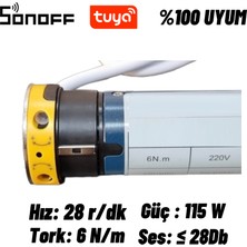 Novato Tuya Sonoff Knx Akıllı Switch Uyumlu Stor Perde Motoru