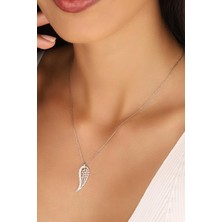 Melek Kanadı Gümüş Kolye