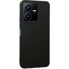 Apsuwa Vivo Y22S Kılıf Silikon + Ekran Koruyucu Nano