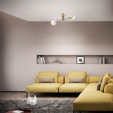 Lucea Nefes 2 Lı Altın Plafonyer 2XE27