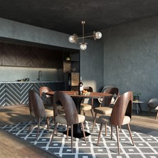Lucea Suno 3 Lu Antık Lak Sıralı Avıze 3XE27