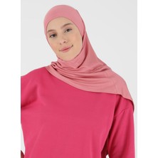 Ecardin Viskon Scarfs - Gül Kurusu - Ecardin