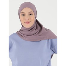 Ecardin Viskon Scarfs - Koyu Duman Gülü - Ecardin
