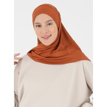 Ecardin Viskon Scarfs - Kiremit - Ecardin