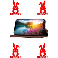 Bunnys Samsung Note 10 Lite Hakiki Deri Cüzdan Kılıf El Yapımı Kartvizit Para Bölmeli Kılıf