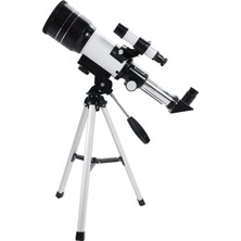 Charmant Taşınabilir F30070 Astronomik Reflektör Teleskop Seti Astronomi Standardı Için W / Tripod (Yurt Dışından)