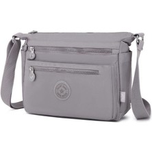 Smart Bags Krinkıl Gri Kadın Çapraz Askılı Çanta SMB1238