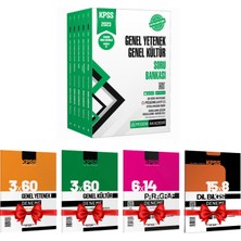 Pegem Akademi Yayıncılık 2023 KPSS Genel Yetenek Genel Kültür Tamamı Çözümlü Soru Bankası Seti (5 Kitap)