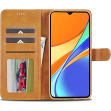 Lr Joyful Xiaomi Redmi 9c Uyumlu Telefon Kabı - Açık Kahverengi  (Yurt Dışından)