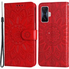 Lr Joyful Xiaomi Redmi K50 Gaming Uyumlu Telefon Kabı - Kırmızı  (Yurt Dışından)